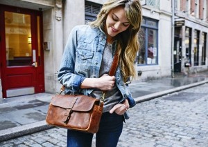 Sac Bandoulière Femme – Grand Format Léger, Style Parisien, Pour Travail, Voyage, école