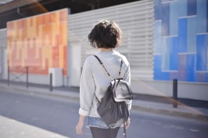 Coofit Cartable college femme sac à dos scolaire femme Sacs portés dos femme en cuir sac à dos randonnée femme 