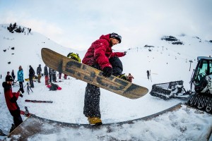 snowboarding